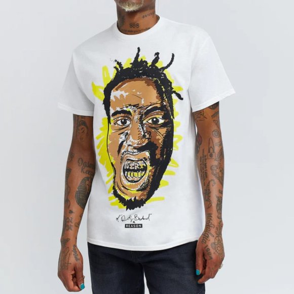 Reason Other - New Reason X ODB Wu-Tang Scribble T-Shirt Shirt White
